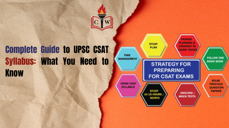 Complete Guide to UPSC CSAT Syllabus: What You Need to Know