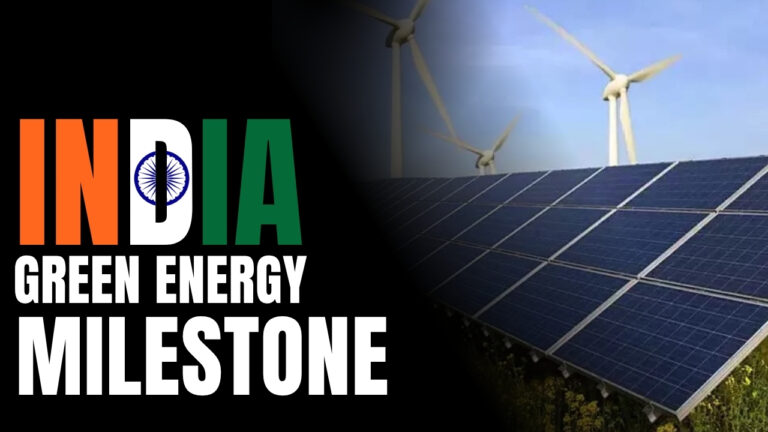 India’s Green Energy Milestone Surpasses Thermal Power: Key UPSC Insight